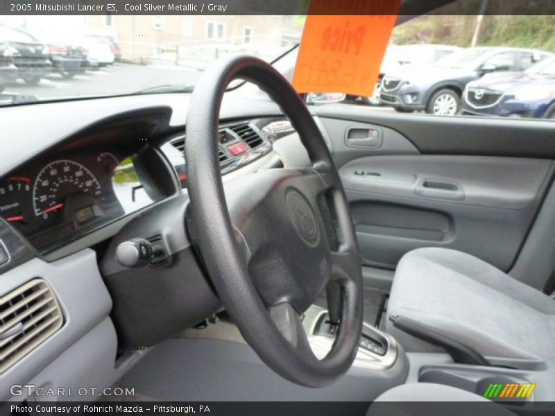 Cool Silver Metallic / Gray 2005 Mitsubishi Lancer ES