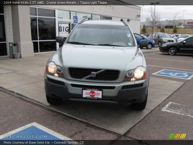 Crystal Green Metallic / Taupe/Light Taupe 2004 Volvo XC90 2.5T AWD