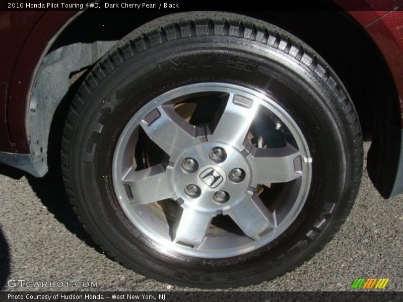 Dark Cherry Pearl / Black 2010 Honda Pilot Touring 4WD