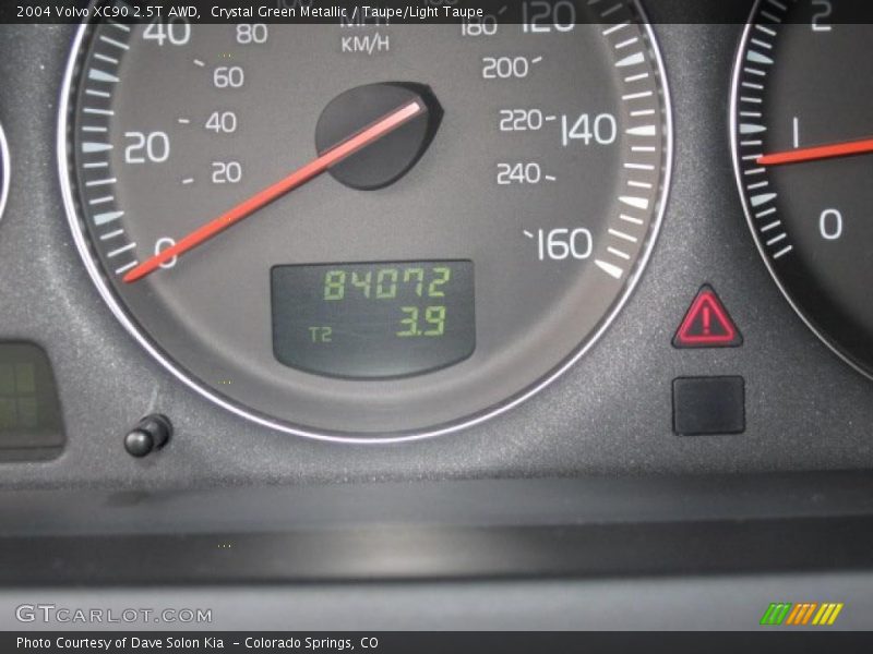 Crystal Green Metallic / Taupe/Light Taupe 2004 Volvo XC90 2.5T AWD