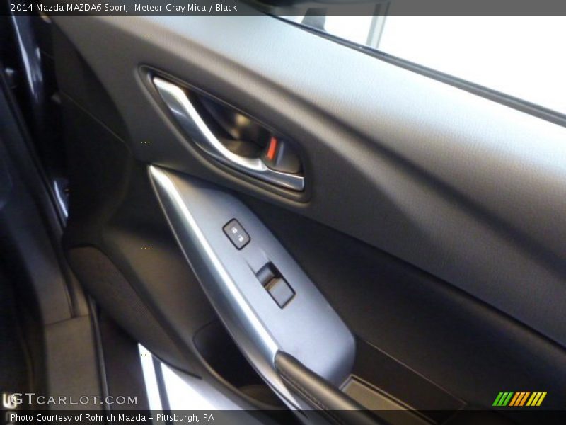 Meteor Gray Mica / Black 2014 Mazda MAZDA6 Sport