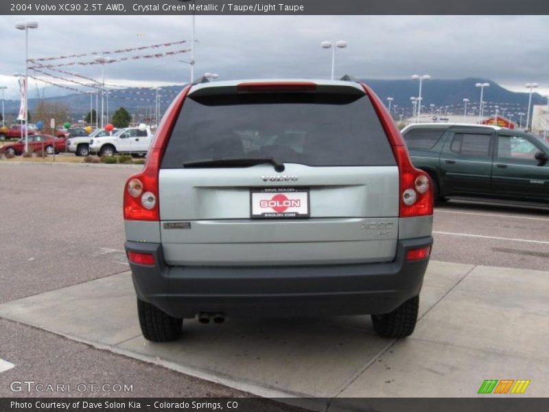 Crystal Green Metallic / Taupe/Light Taupe 2004 Volvo XC90 2.5T AWD