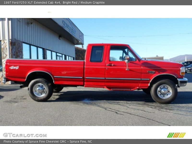  1997 F250 XLT Extended Cab 4x4 Bright Red
