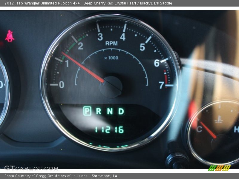 Deep Cherry Red Crystal Pearl / Black/Dark Saddle 2012 Jeep Wrangler Unlimited Rubicon 4x4