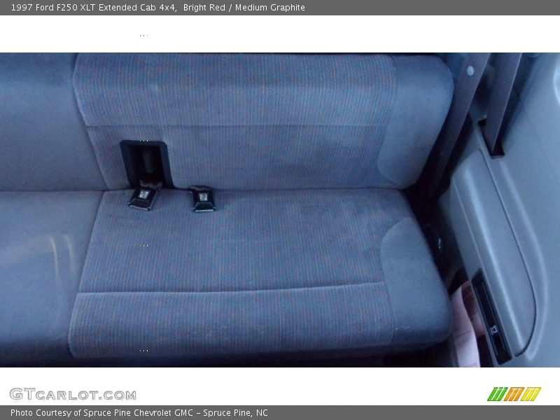 Bright Red / Medium Graphite 1997 Ford F250 XLT Extended Cab 4x4