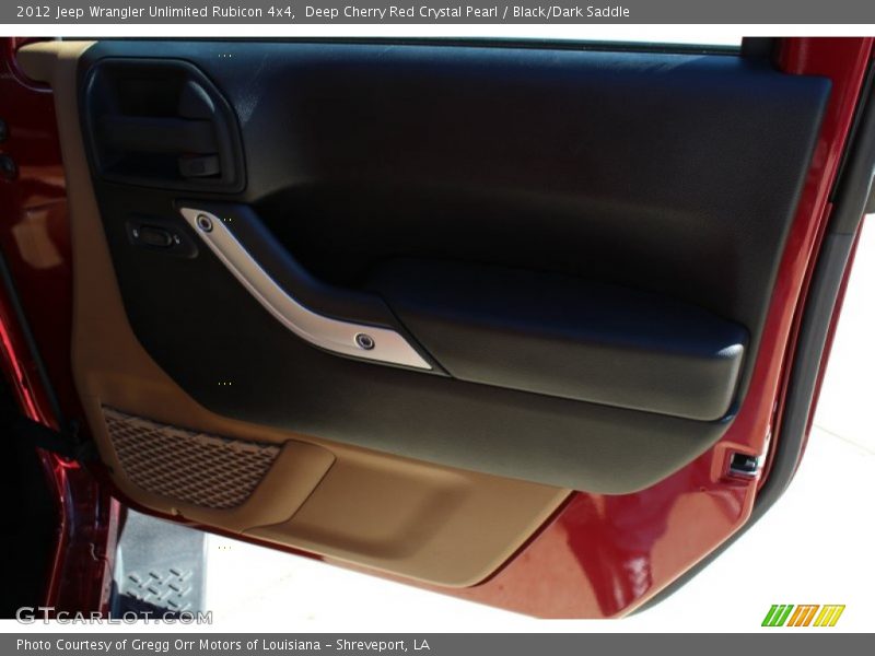 Deep Cherry Red Crystal Pearl / Black/Dark Saddle 2012 Jeep Wrangler Unlimited Rubicon 4x4