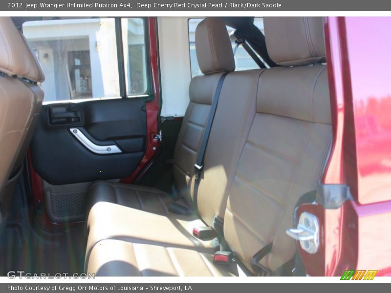 Deep Cherry Red Crystal Pearl / Black/Dark Saddle 2012 Jeep Wrangler Unlimited Rubicon 4x4