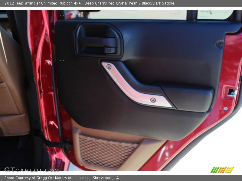 Deep Cherry Red Crystal Pearl / Black/Dark Saddle 2012 Jeep Wrangler Unlimited Rubicon 4x4