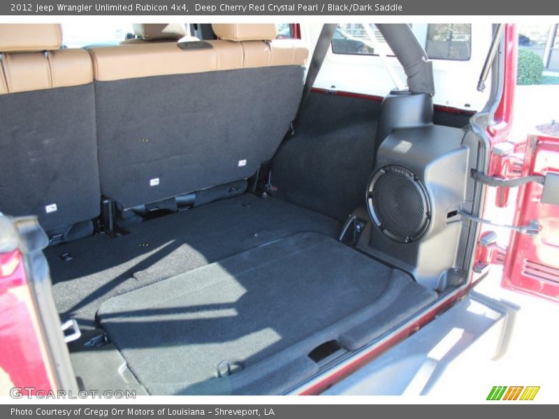 Deep Cherry Red Crystal Pearl / Black/Dark Saddle 2012 Jeep Wrangler Unlimited Rubicon 4x4