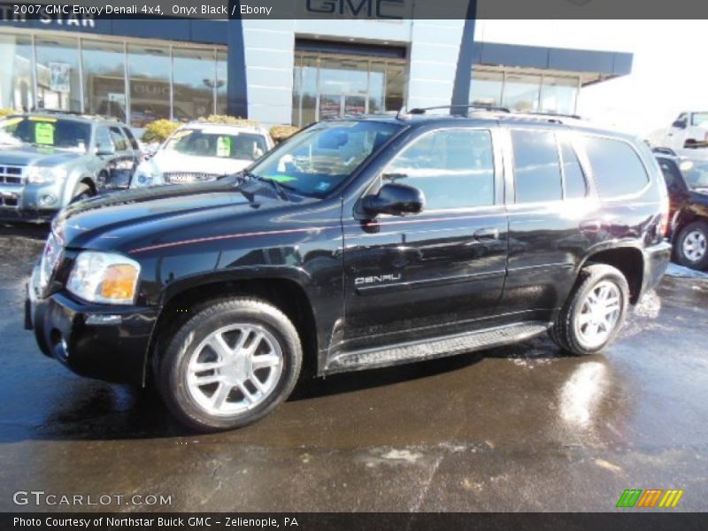 Onyx Black / Ebony 2007 GMC Envoy Denali 4x4
