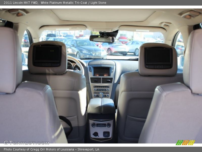 White Platinum Metallic Tri-Coat / Light Stone 2011 Lincoln MKT FWD