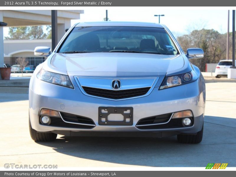 Forged Silver Metallic / Ebony 2012 Acura TL 3.5 Technology