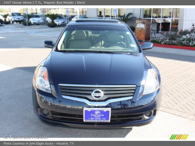 Majestic Blue Metallic / Blond 2007 Nissan Altima 2.5 SL