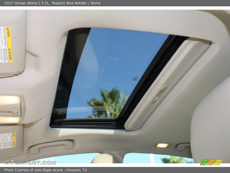 Majestic Blue Metallic / Blond 2007 Nissan Altima 2.5 SL