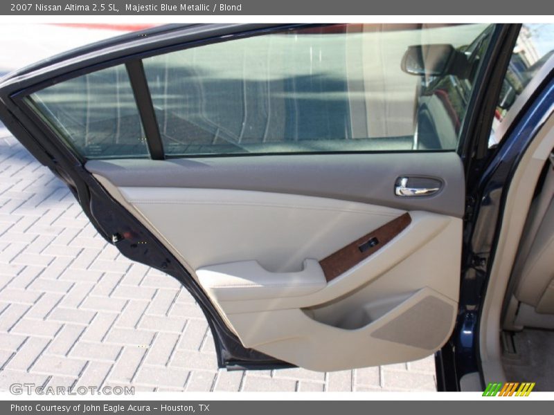 Majestic Blue Metallic / Blond 2007 Nissan Altima 2.5 SL