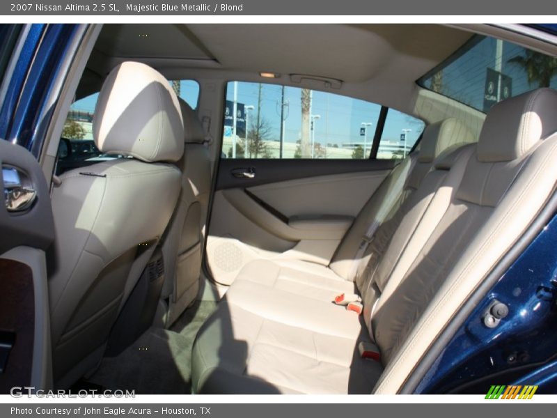 Majestic Blue Metallic / Blond 2007 Nissan Altima 2.5 SL