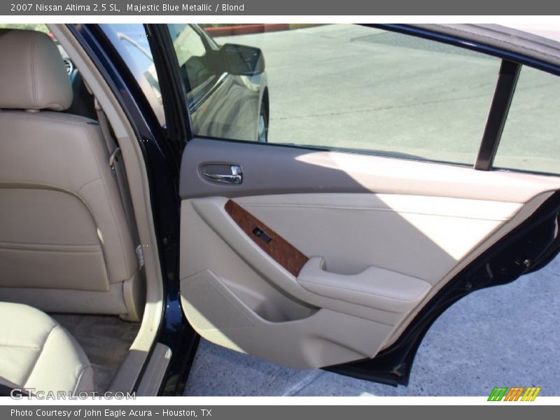 Majestic Blue Metallic / Blond 2007 Nissan Altima 2.5 SL