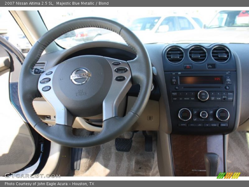 Majestic Blue Metallic / Blond 2007 Nissan Altima 2.5 SL