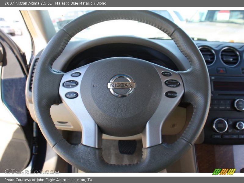 Majestic Blue Metallic / Blond 2007 Nissan Altima 2.5 SL
