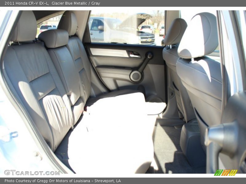 Glacier Blue Metallic / Gray 2011 Honda CR-V EX-L