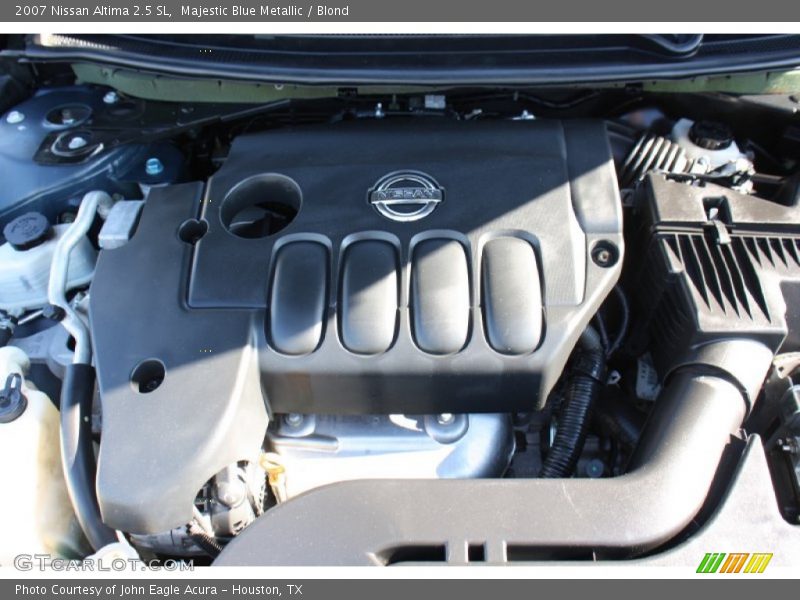 Majestic Blue Metallic / Blond 2007 Nissan Altima 2.5 SL