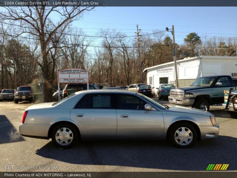 Light Platinum / Dark Gray 2004 Cadillac DeVille DTS