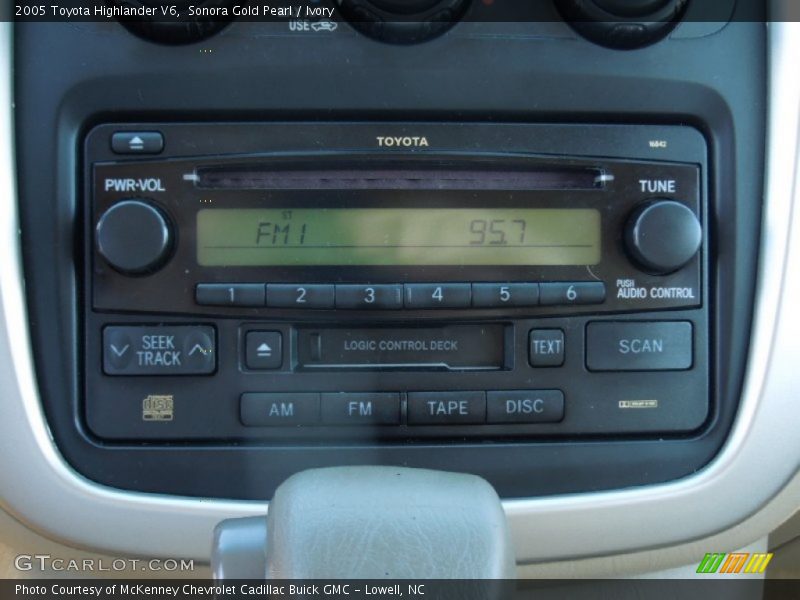 Sonora Gold Pearl / Ivory 2005 Toyota Highlander V6
