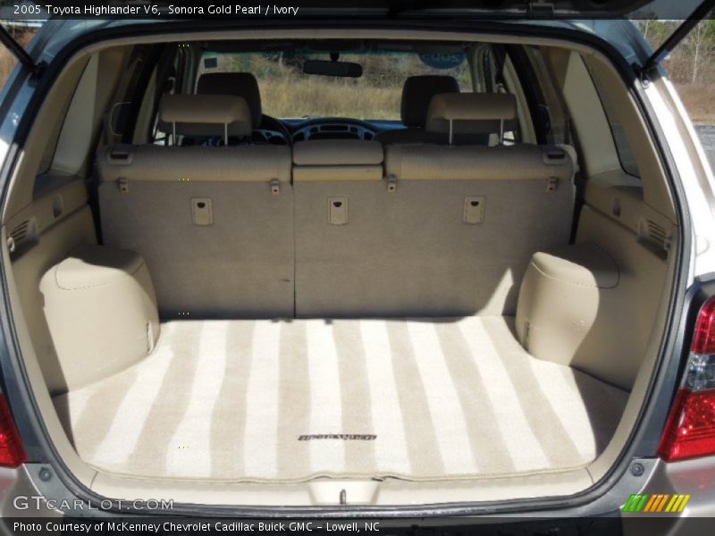 Sonora Gold Pearl / Ivory 2005 Toyota Highlander V6