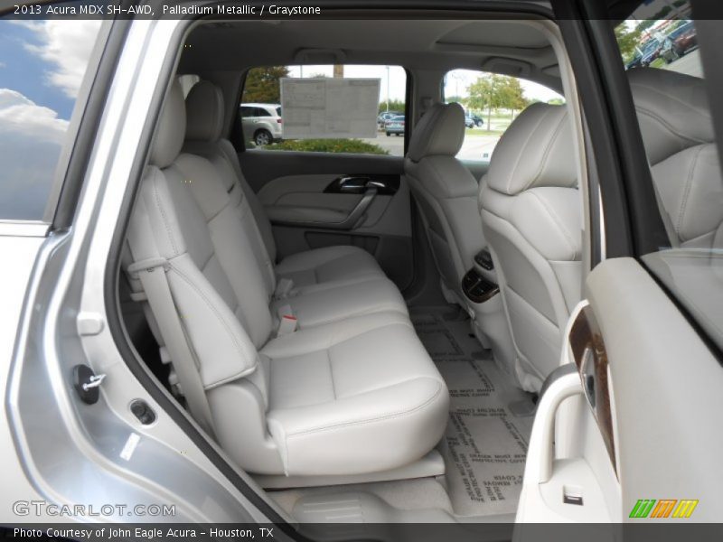Palladium Metallic / Graystone 2013 Acura MDX SH-AWD