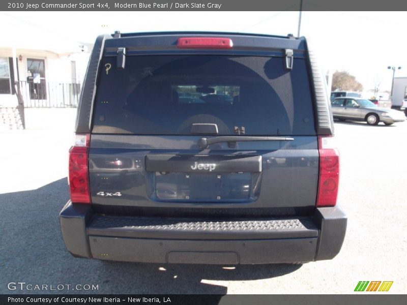 Modern Blue Pearl / Dark Slate Gray 2010 Jeep Commander Sport 4x4