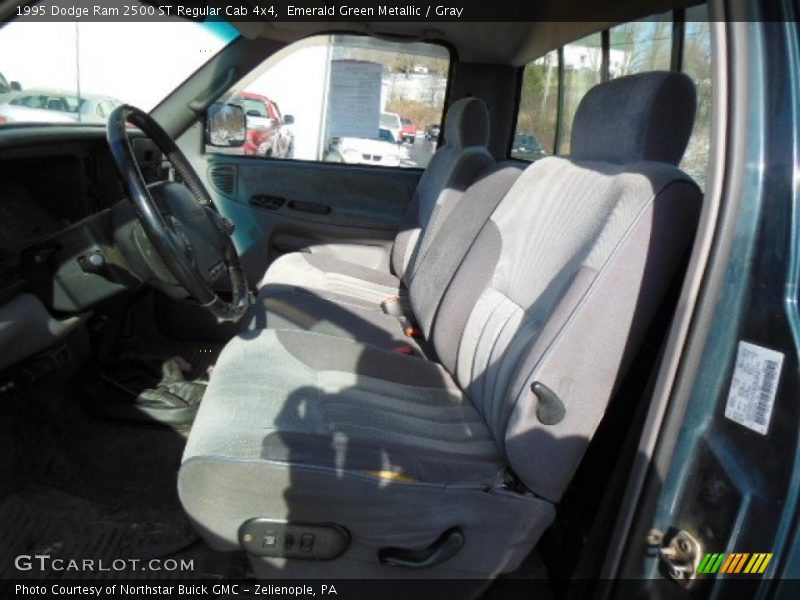 Emerald Green Metallic / Gray 1995 Dodge Ram 2500 ST Regular Cab 4x4