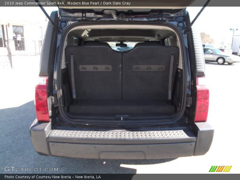 Modern Blue Pearl / Dark Slate Gray 2010 Jeep Commander Sport 4x4