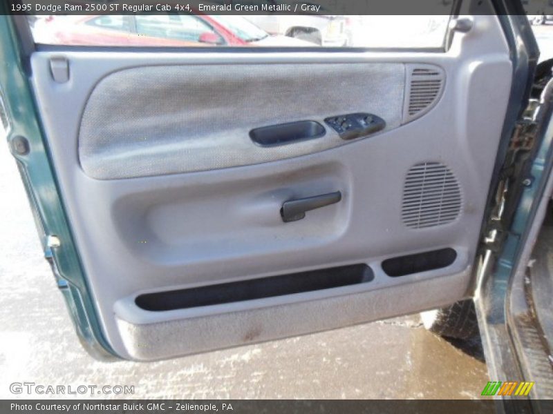 Emerald Green Metallic / Gray 1995 Dodge Ram 2500 ST Regular Cab 4x4