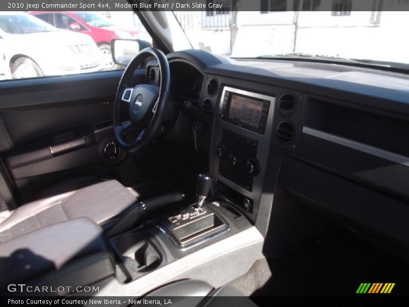 Modern Blue Pearl / Dark Slate Gray 2010 Jeep Commander Sport 4x4