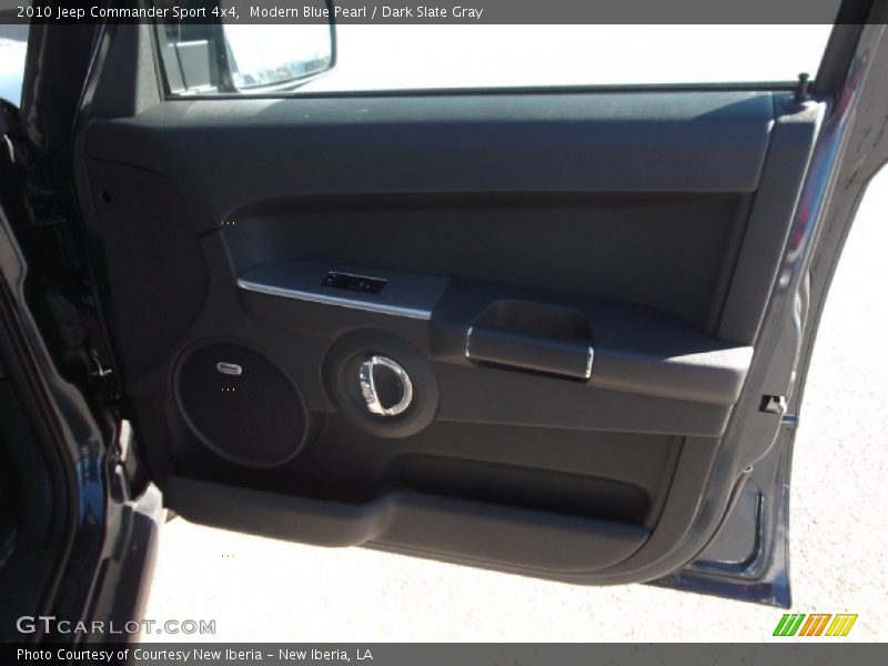 Modern Blue Pearl / Dark Slate Gray 2010 Jeep Commander Sport 4x4
