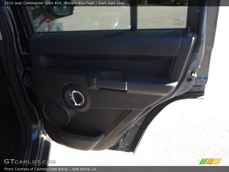 Modern Blue Pearl / Dark Slate Gray 2010 Jeep Commander Sport 4x4