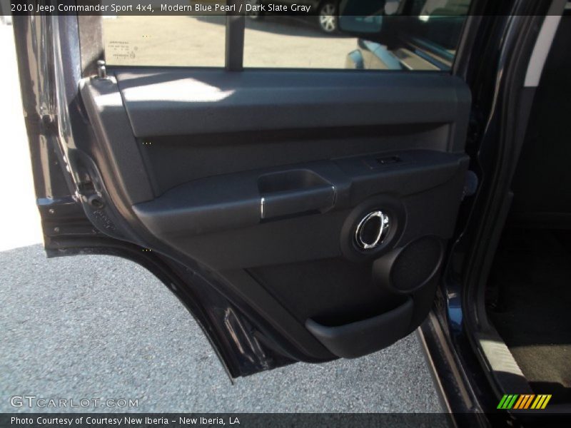 Modern Blue Pearl / Dark Slate Gray 2010 Jeep Commander Sport 4x4