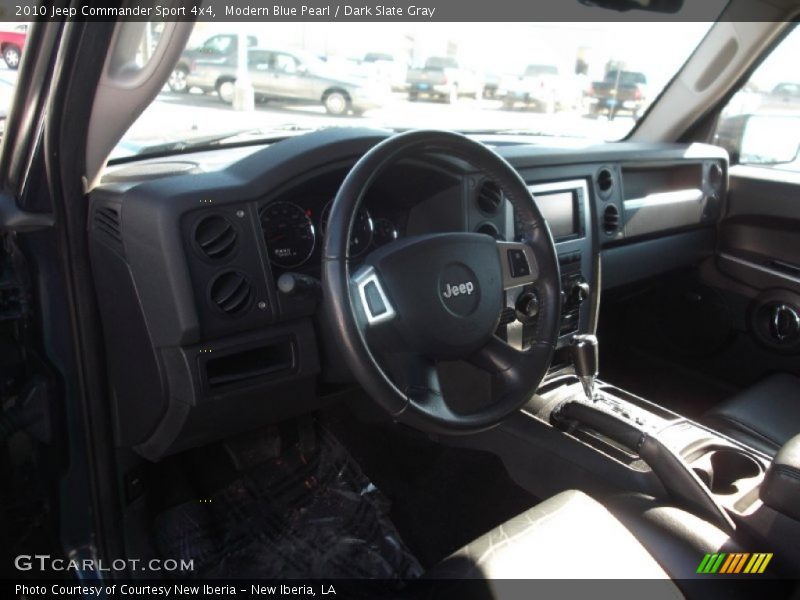 Modern Blue Pearl / Dark Slate Gray 2010 Jeep Commander Sport 4x4