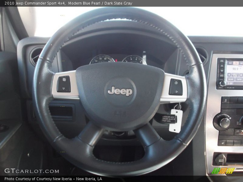 Modern Blue Pearl / Dark Slate Gray 2010 Jeep Commander Sport 4x4