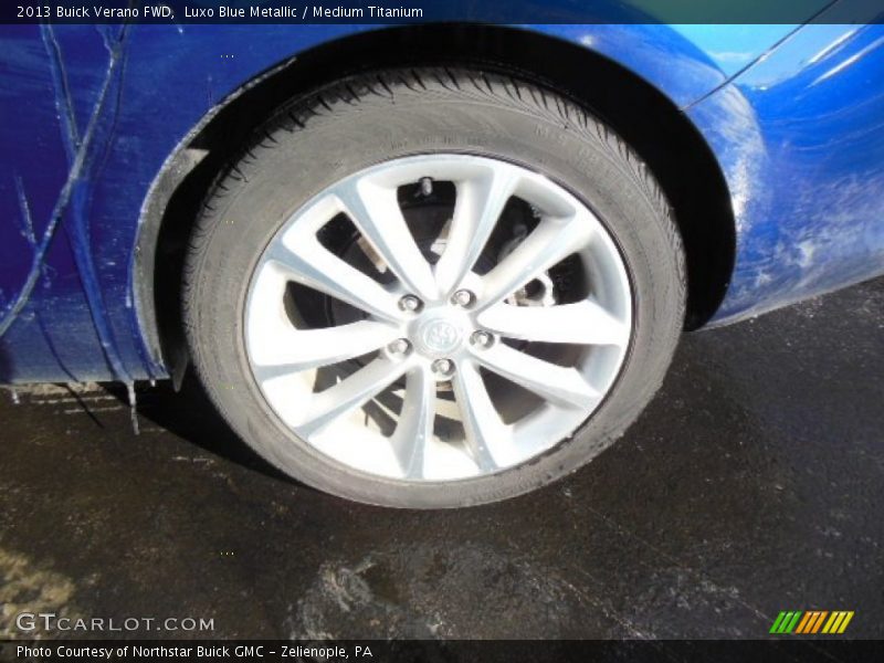 Luxo Blue Metallic / Medium Titanium 2013 Buick Verano FWD