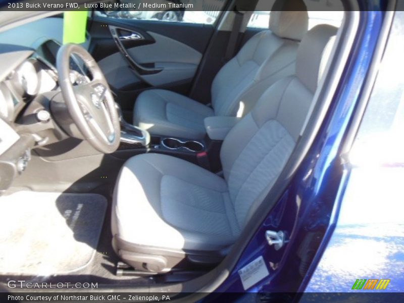 Luxo Blue Metallic / Medium Titanium 2013 Buick Verano FWD