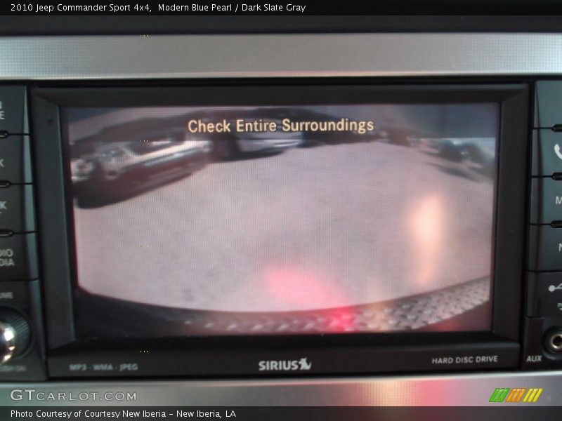 Modern Blue Pearl / Dark Slate Gray 2010 Jeep Commander Sport 4x4