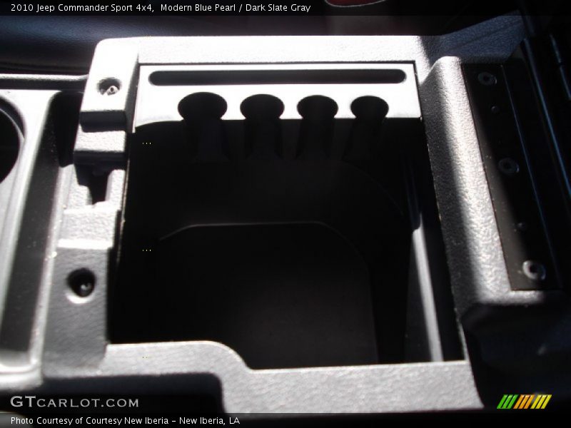 Modern Blue Pearl / Dark Slate Gray 2010 Jeep Commander Sport 4x4