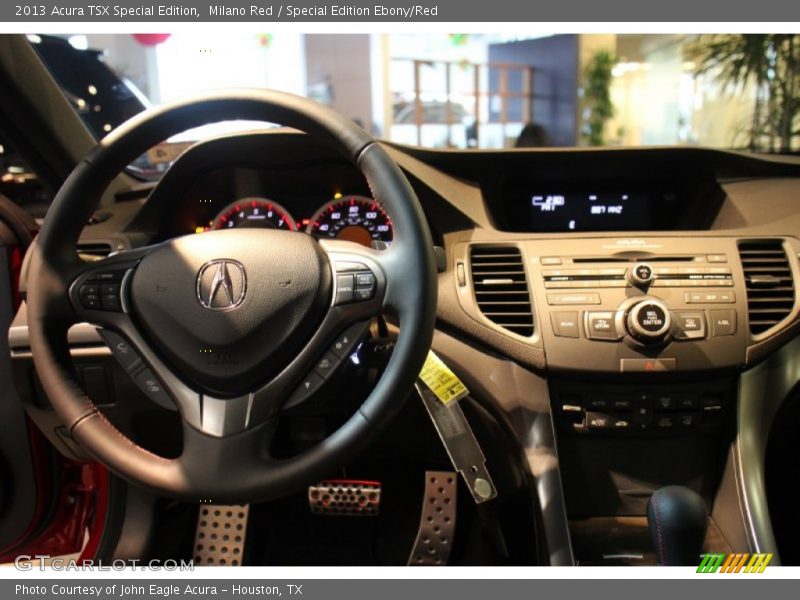 Milano Red / Special Edition Ebony/Red 2013 Acura TSX Special Edition