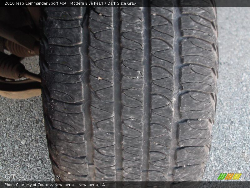 Modern Blue Pearl / Dark Slate Gray 2010 Jeep Commander Sport 4x4