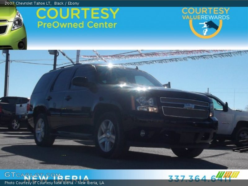Black / Ebony 2007 Chevrolet Tahoe LT