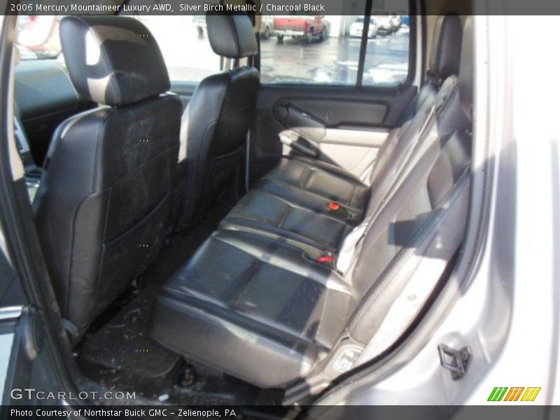 Silver Birch Metallic / Charcoal Black 2006 Mercury Mountaineer Luxury AWD