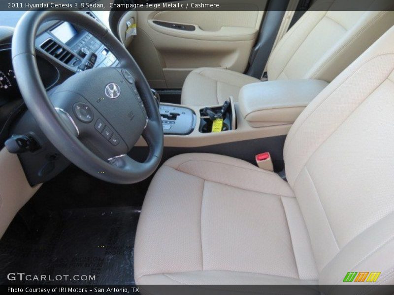 Champagne Beige Metallic / Cashmere 2011 Hyundai Genesis 3.8 Sedan