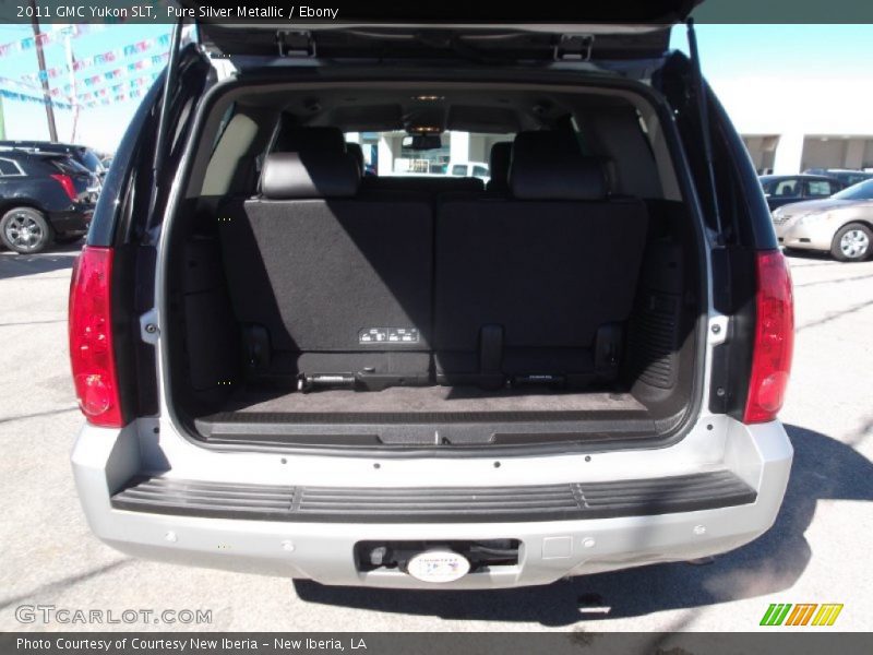 Pure Silver Metallic / Ebony 2011 GMC Yukon SLT