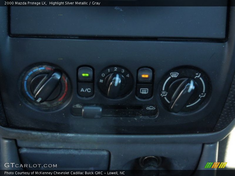 Highlight Silver Metallic / Gray 2000 Mazda Protege LX